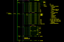 客房控制配电箱系统图
