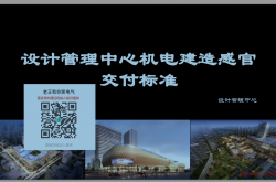 设计管理中心机电建造感官交付标准