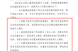 深圳市住房和建设局关于加强变配电用房防涝风险防控的通知 2024.1.8