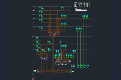某500m+超塔全套数百张配电系统图