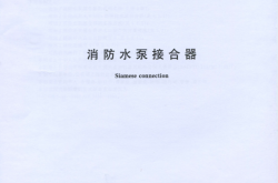 GB3446-2013 消防水泵接合器