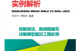 深基坑围护设计与实例解析 (徐长节)2014