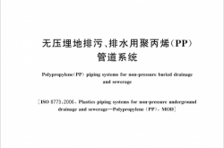 GB∕T 45356-2025 无压埋地排污、排水用聚丙烯(PP)管道系统.