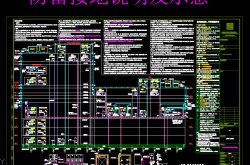 防雷接地干线及详图