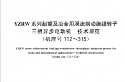 GB∕T 21974-2024 YZRW系列起重及冶金用涡流制动绕线转子三相异步电动机 技术规范（机座号112～315）