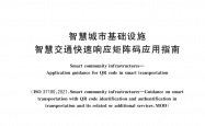GB/T 46142-2025 智慧城市基础设施 智慧交通快速响应矩阵码应用指南