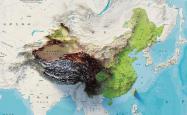 中国地图中国历史长河图+世界地图