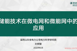 储能技术在微电网和微能网中的应用