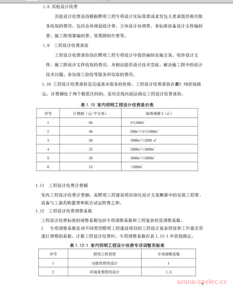 T/CIES02-2016 照明工程设计收费标准(中国照明学会团体标）